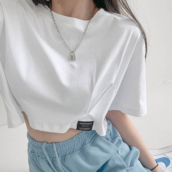 Blusa básica oversize