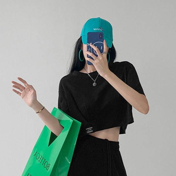 Blusa básica oversize