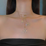 Collar de mariposas