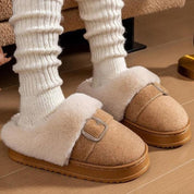 Pantuflas con interior afelpado