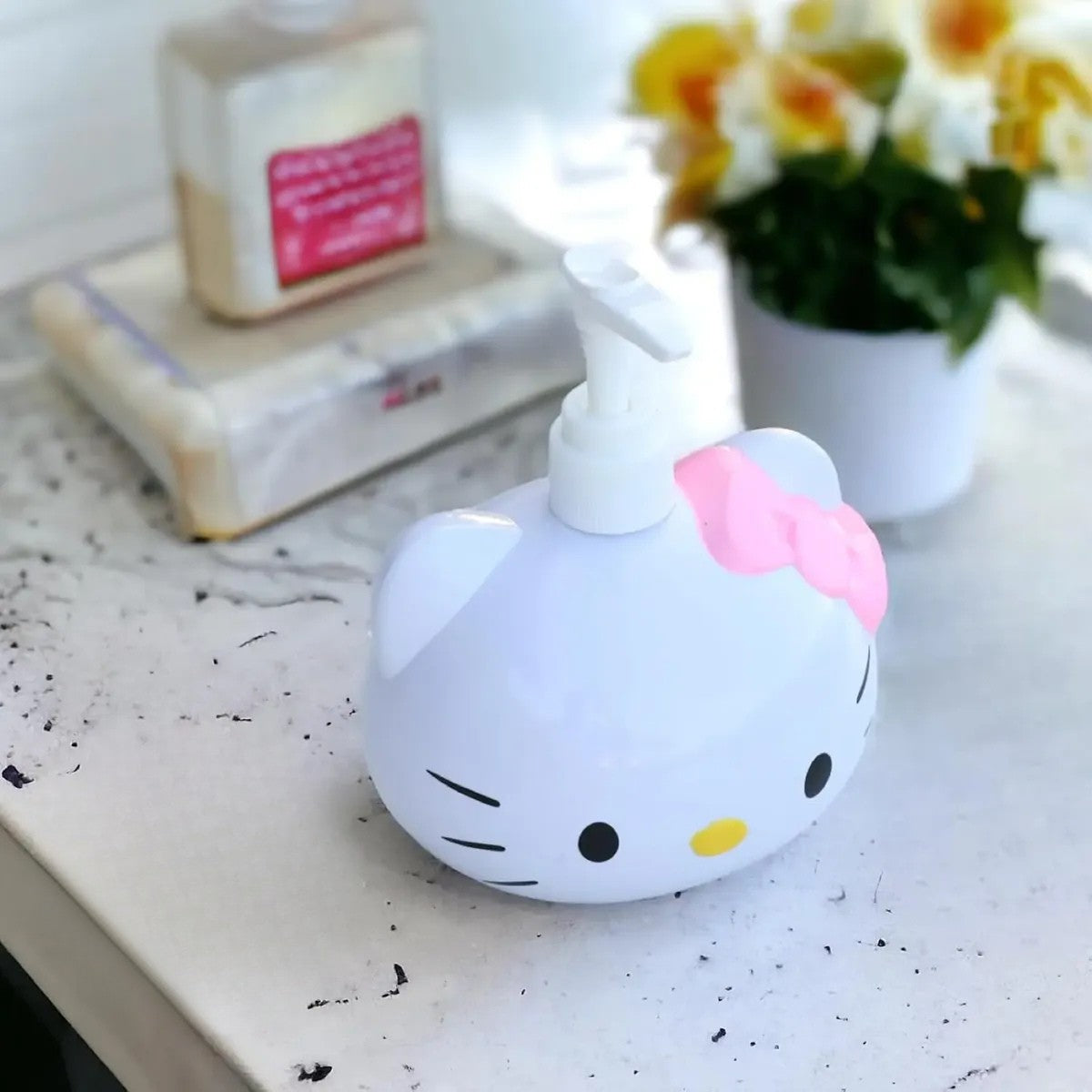 Dispensador de jabón de Hello Kitty