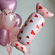 Globo metálico con forma de dulce - Dressygt