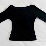 Blusa manga larga