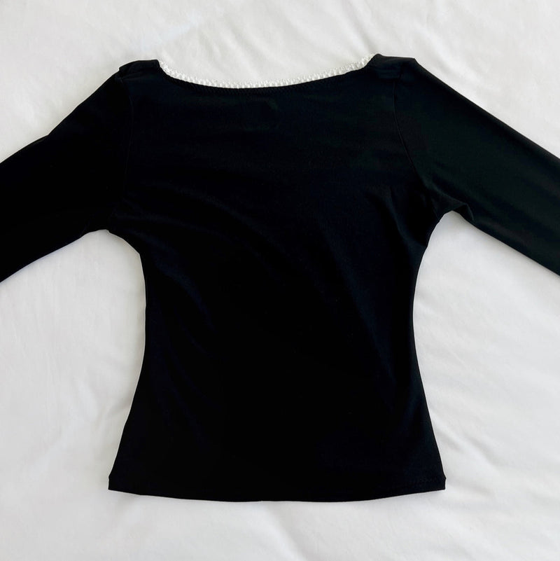 Blusa manga larga