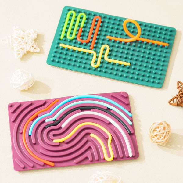 Tablero para actividades sensoriales