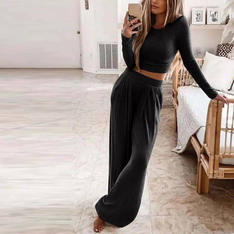 Conjunto liso de dos piezas