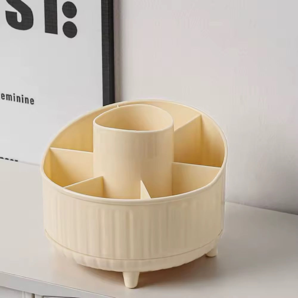 Organizador de maquillaje giratorio