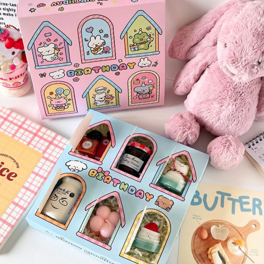 Caja sorpresa de cumpleaños con compartimentos - Dressygt