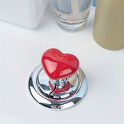 Botón de presión para baño en forma de corazón - Dressygt