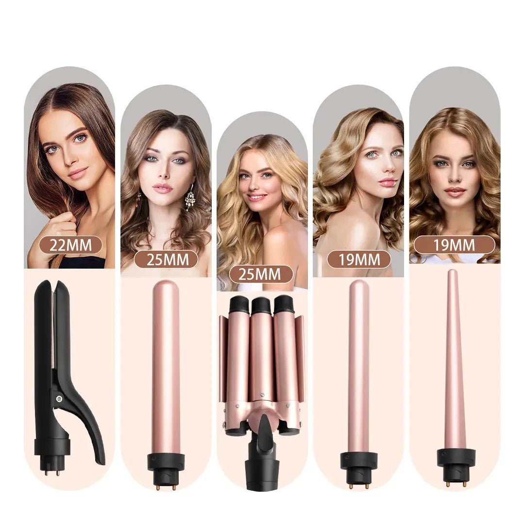 Set de rizadora con 8 cabezales - Dressygt