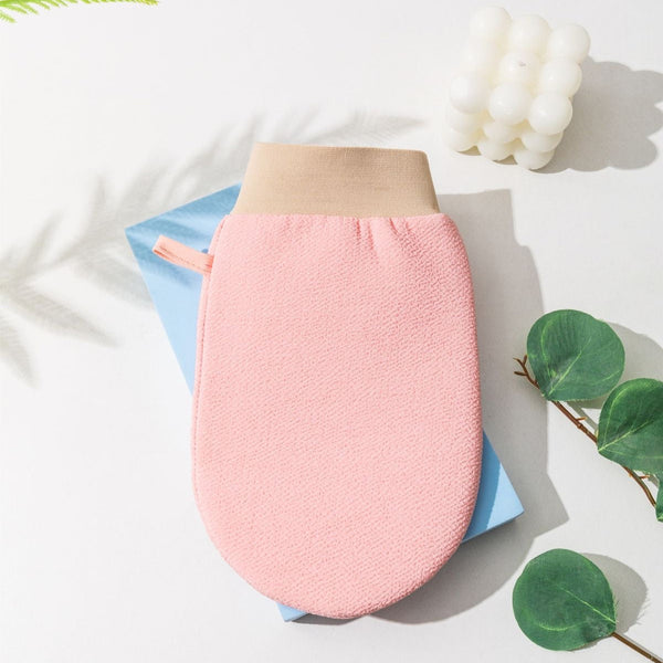 Guante de baño para exfoliación