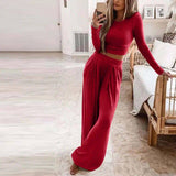 Conjunto liso de dos piezas