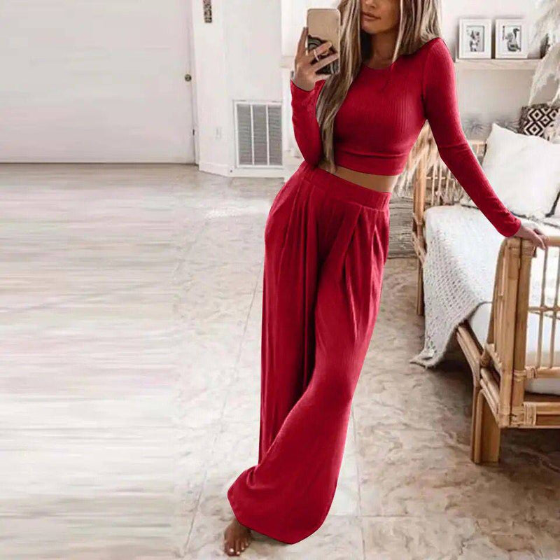 Conjunto liso de dos piezas