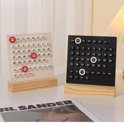 Calendario acrílico 3D
