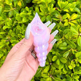 Pipa de vidrio de caracol