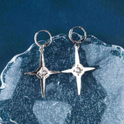 Argollas con destello colgante - Dressygt