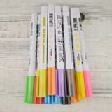 Set de 12 marcadores metálicos