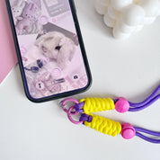Strap morado para celular