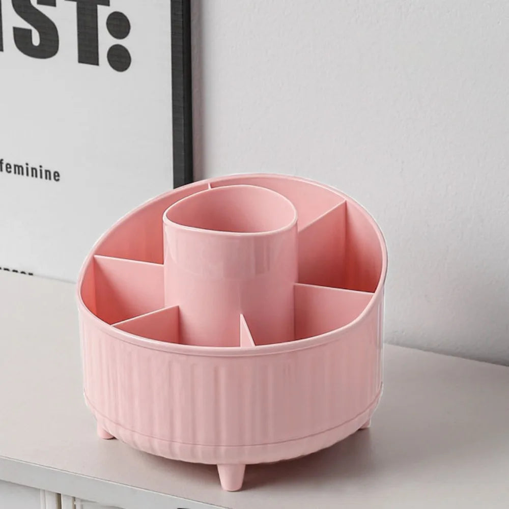 Organizador de maquillaje giratorio