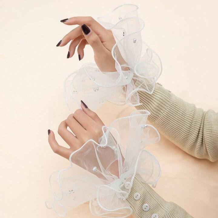 Dúo de anda de muñeca de tul para fotografías - Dressygt