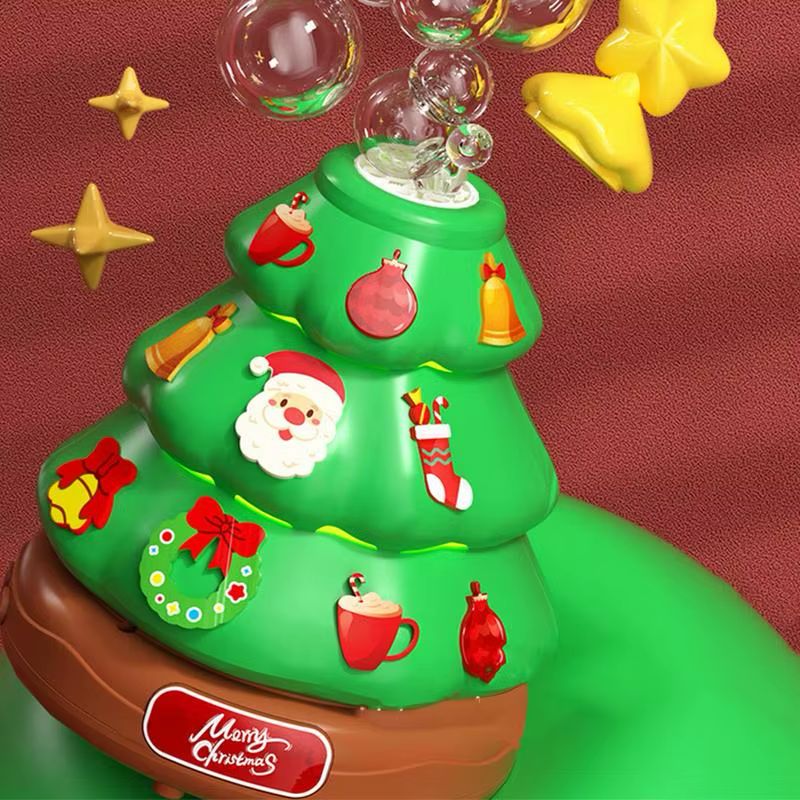 Máquina de burbujas en forma de árbol de navidad - Dressygt