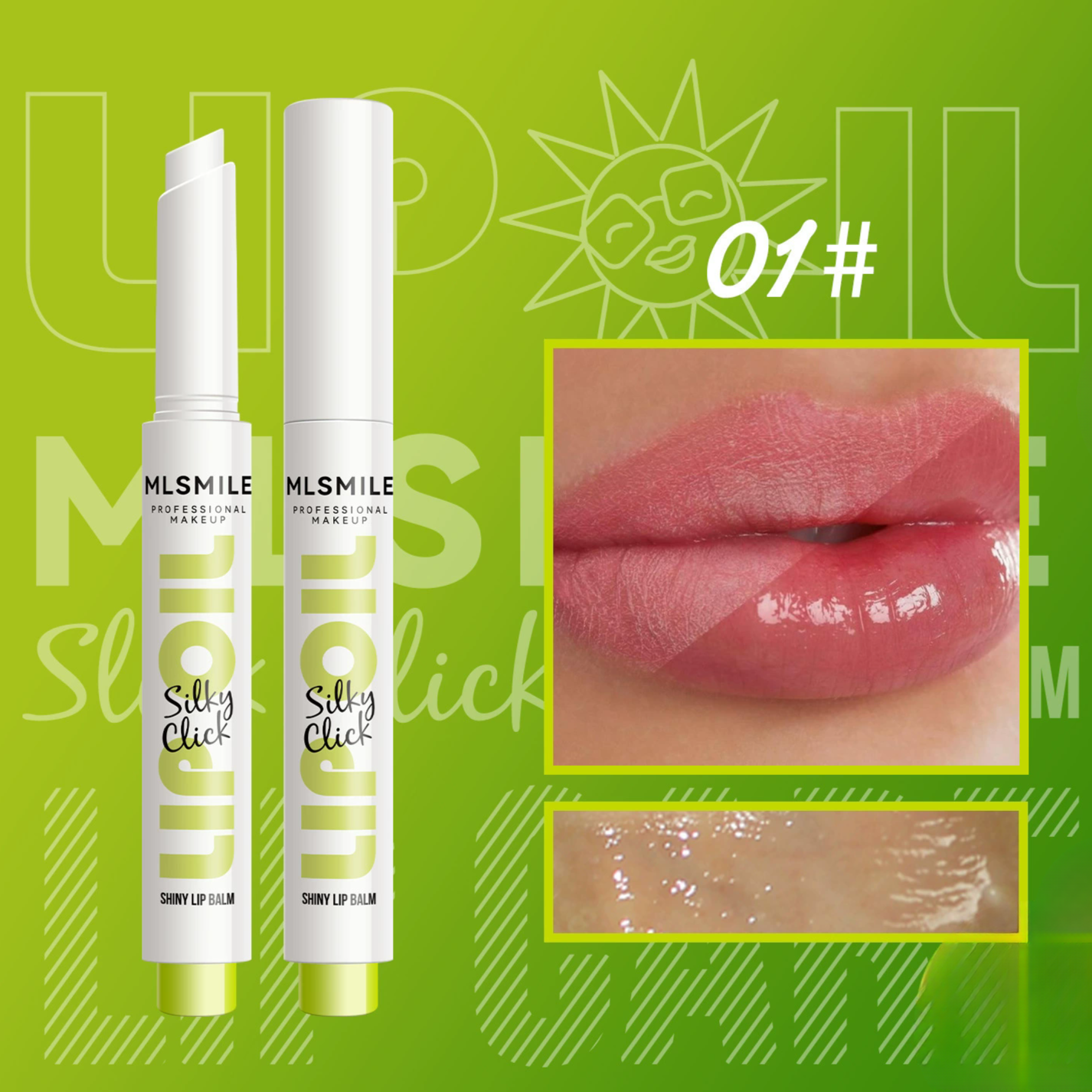 Lip Oil Stick con color - Dressygt