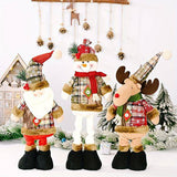 Decoración navideña de gnomos