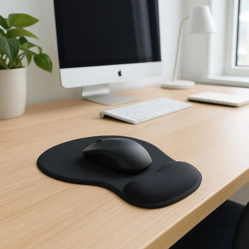 Mouse pad ergonómico con reposamuñecas