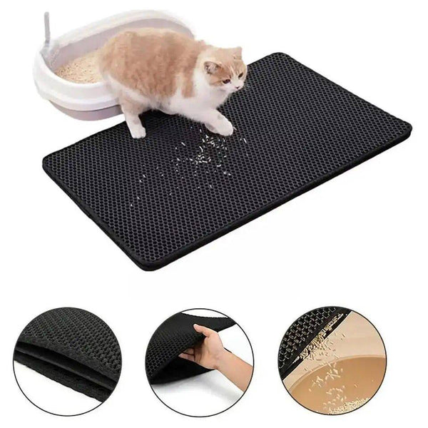 Alfombrilla de arena  para gato