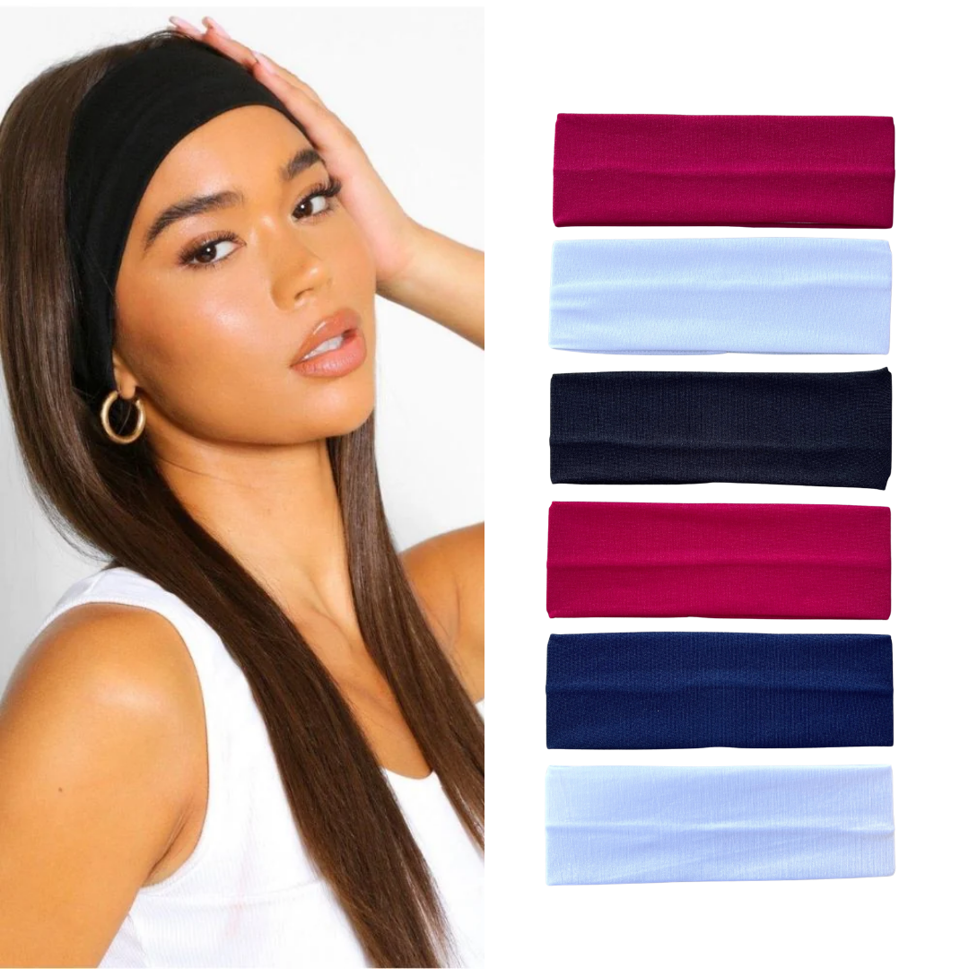 Set de 12 bandas para el cabello