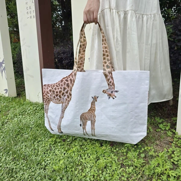 Bolsa diseño de jirafa