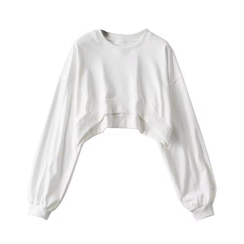 Crop top tipo sudadero - Dressygt