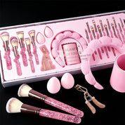 Kit completo de brochas de maquillaje y accesorios