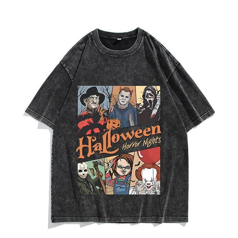 Playera con estampado de Halloween - Dressygt