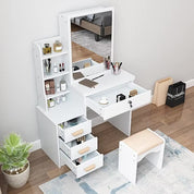 Vanity para maquillaje con espejo