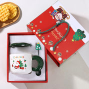 Set de taza navideña