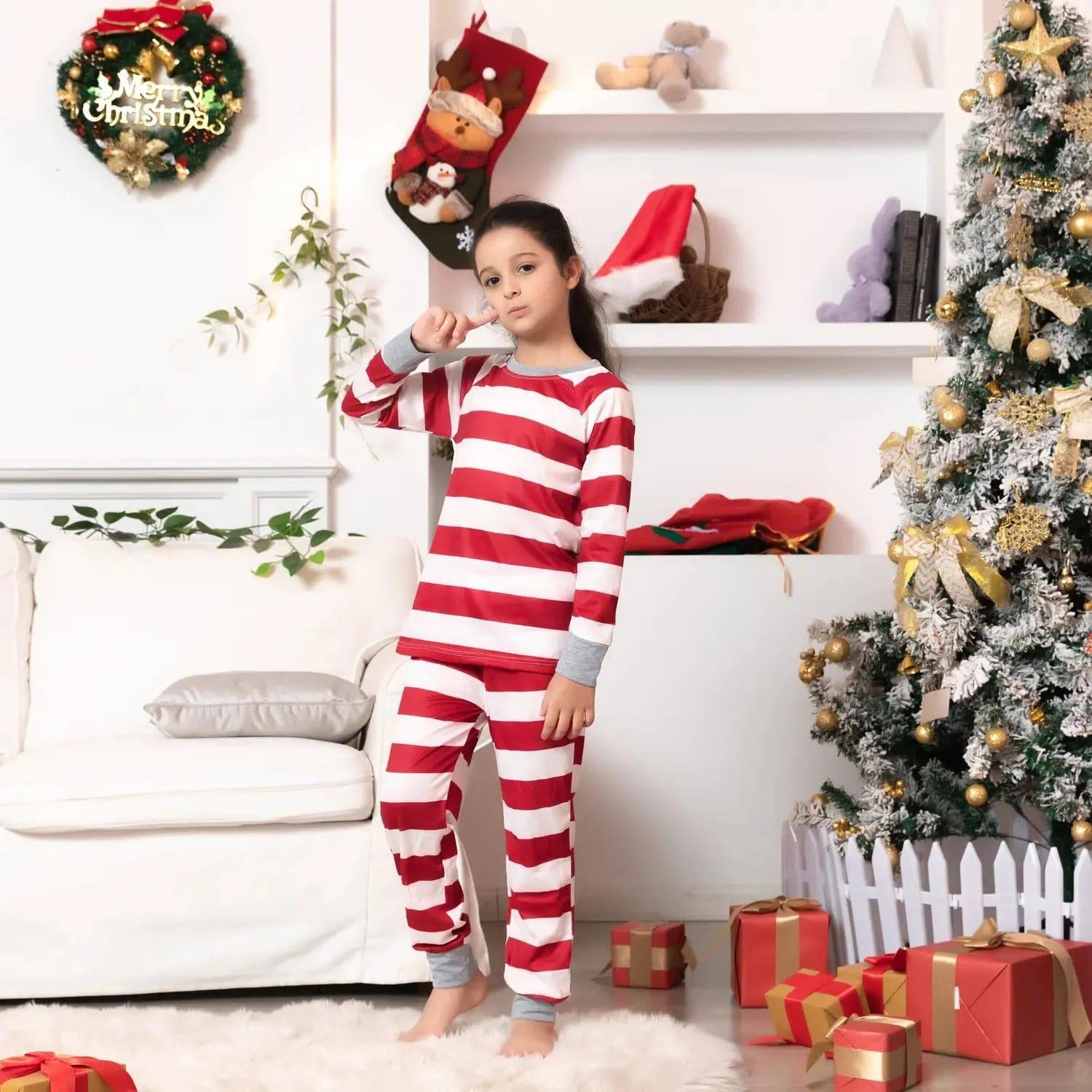 Pijama navideña para niños - Dressygt