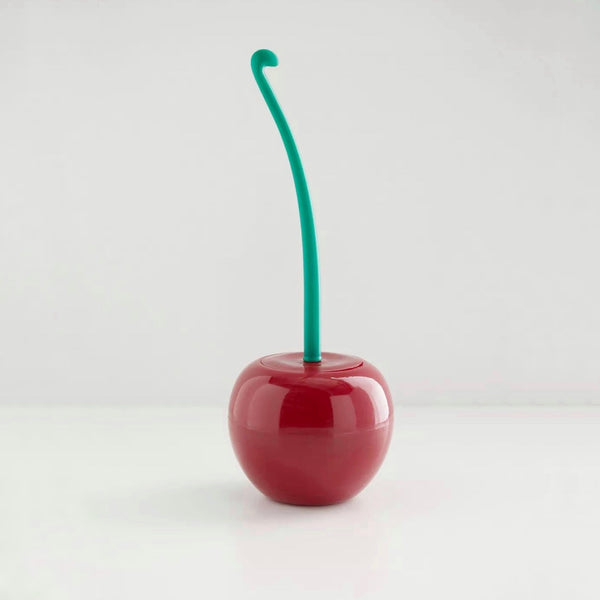 Cepillo para baño con diseño de cereza