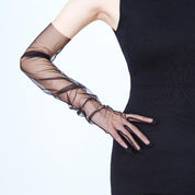 Guantes largos transparentes - Dressygt