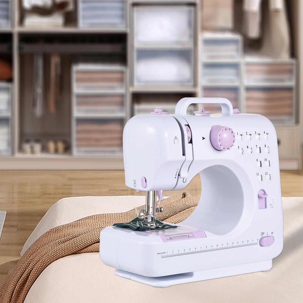 Máquina de coser portátil de 12 puntadas
