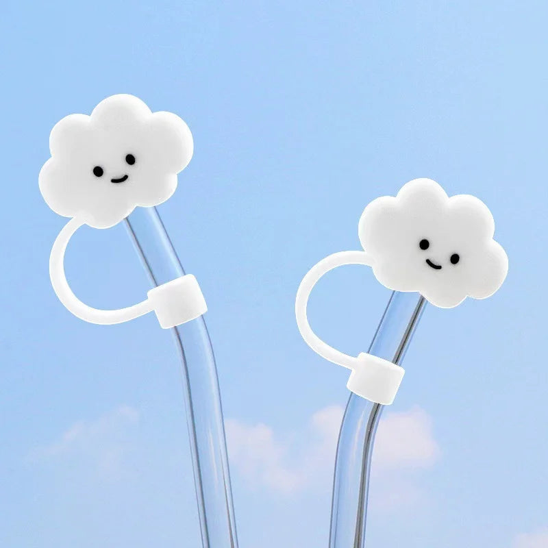 Protector de pajilla con diseño de nube