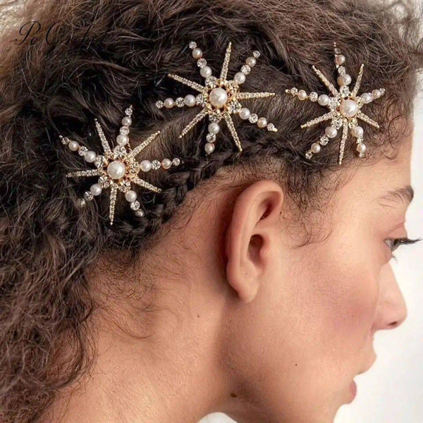 Peineta decorativa de estrella