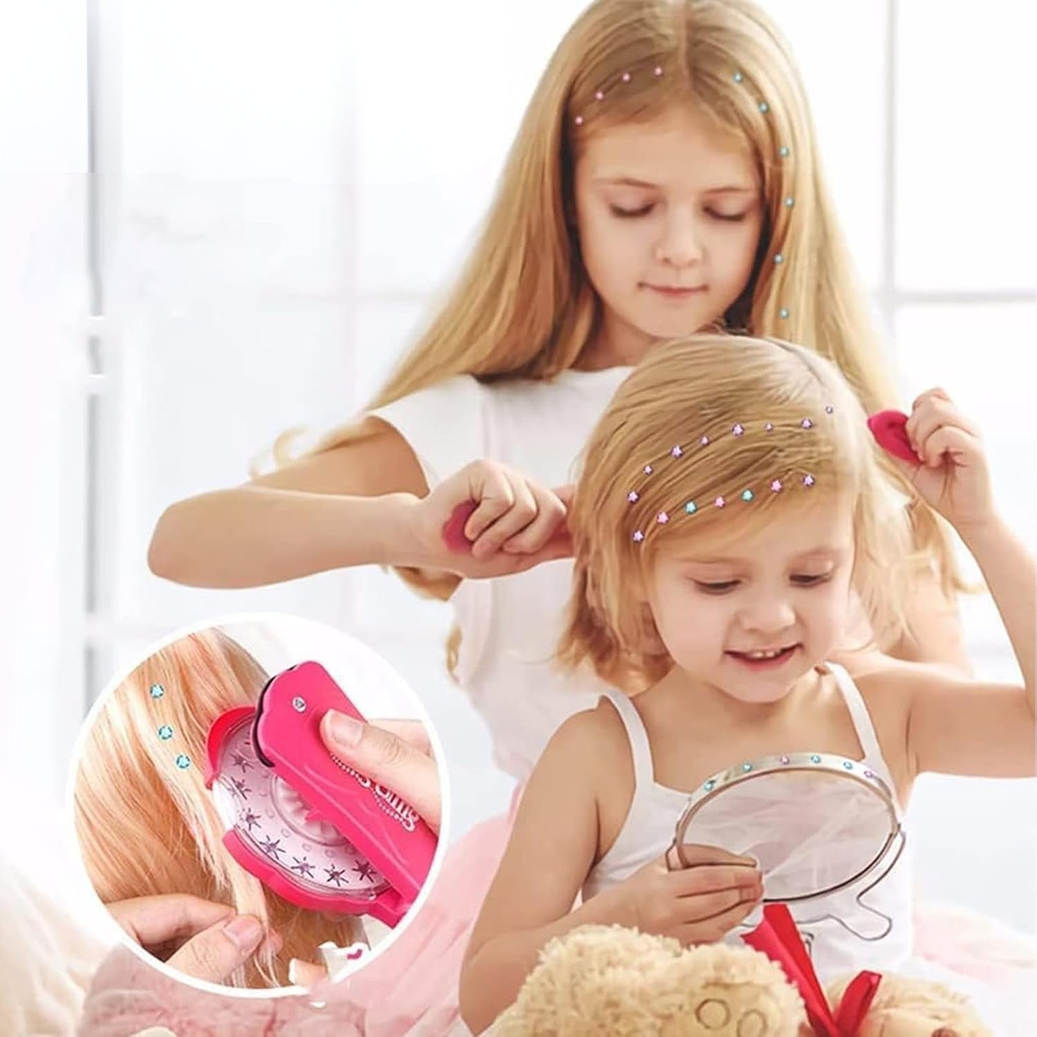 Máquina de brillos para el cabello