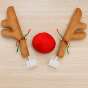 kit de Reno navideño para auto