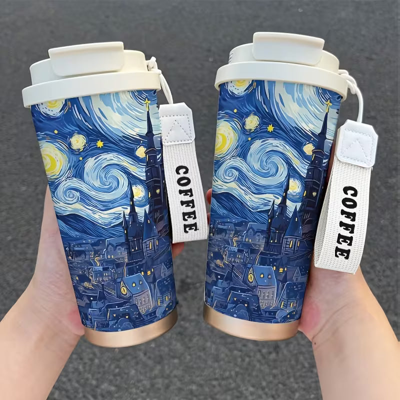 Vaso térmico de la noche estrellada - Dressygt