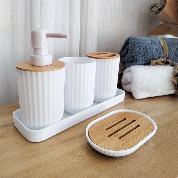 Set de dispensadores para baño