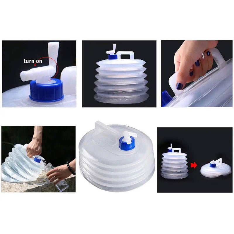 Contenedor de agua plegable