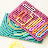 Tablero para actividades sensoriales