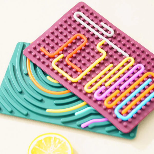 Tablero para actividades sensoriales
