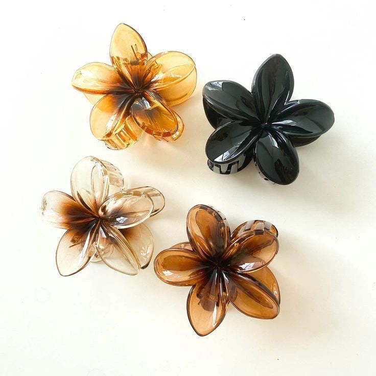 Gancho decorativo de flor para el cabello